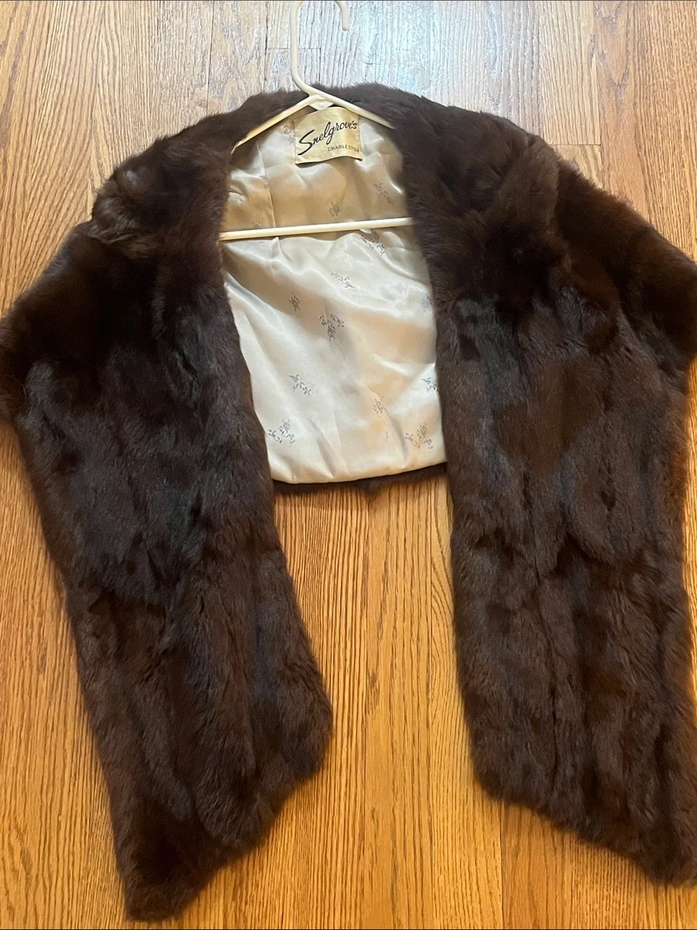 Vintage Mink stole / shawl